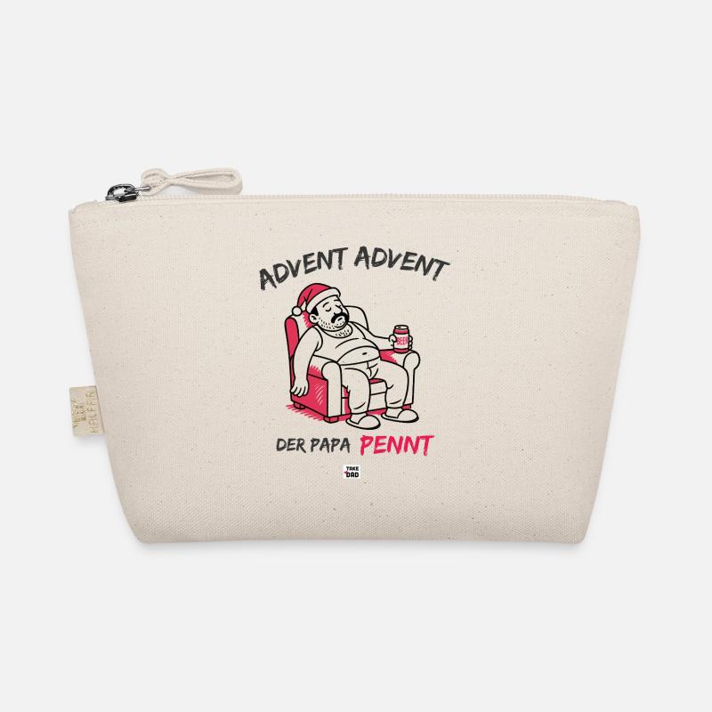 Advent, Advent, dad sleeps Organic Pouch
