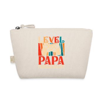Joueur Papa NIVEAU PAPA DÉBLOQUÉ Rétro Drôle - Trousse biologique - nature - Devant