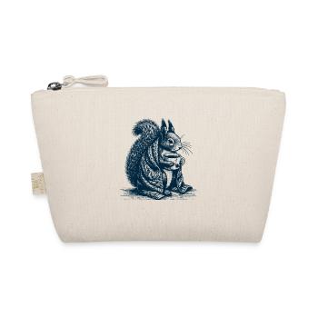 Eichhörnchen mit Tee - Bio-Täschchen - Natur - Vorne