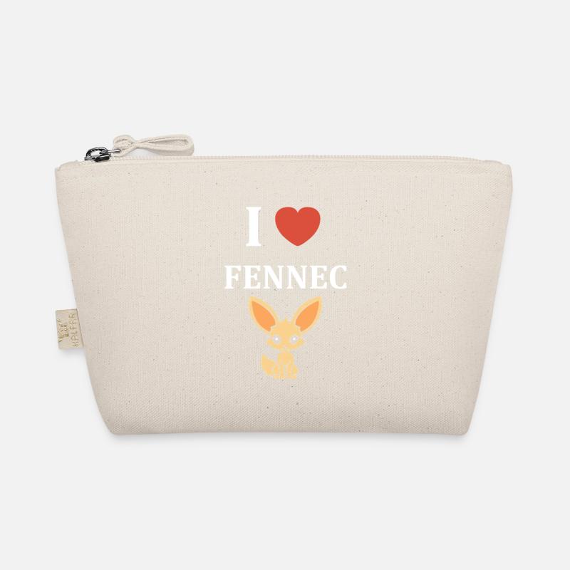 Ich liebe Fennec Bio-Täschchen