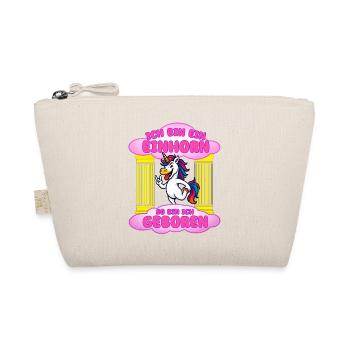 Je suis une naissance de licorne - Trousse biologique - nature - Devant
