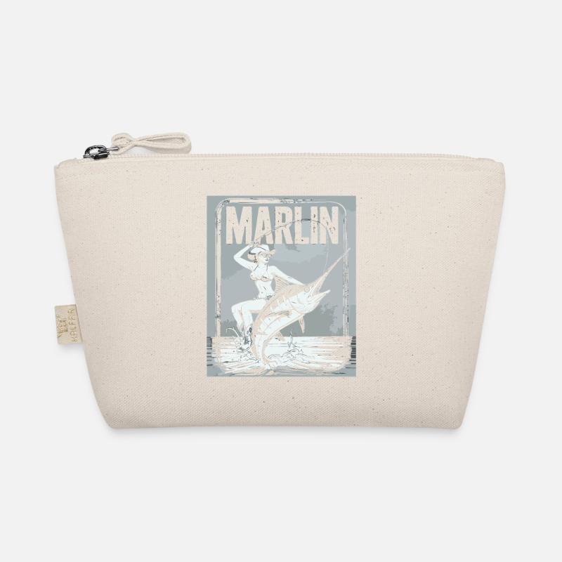 Marlin Anglerin Retro Bio-Täschchen