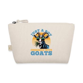Funny Farm Animal Goat - Organic Pouch - nature - Front