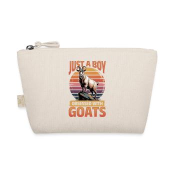 Funny Farm Animal Goat - Organic Pouch - nature - Front