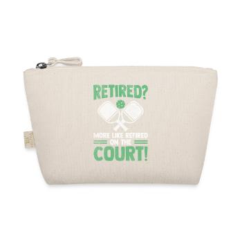 Cadeau de joueur de pickleball grand-père grand-mère à la retraite - Trousse biologique - nature - Devant