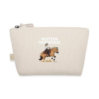 Western Fjordhorse Rider - Organic Pouch - nature - Front