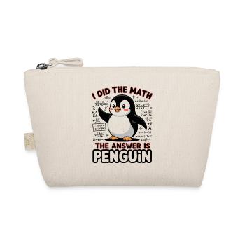 J’ai fait le calcul, la réponse est pingouin - Trousse biologique - nature - Devant