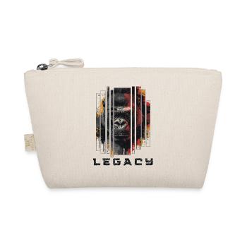 Legacy - Gorilla Kunst Design - Bio-Täschchen - Natur - Vorne