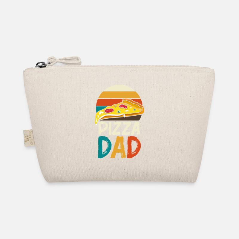 Pizza Dad Retro Logo Bio-Täschchen