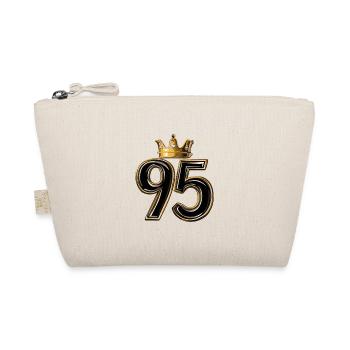 95 Zahl Krone - Bio-Täschchen - Natur - Vorne