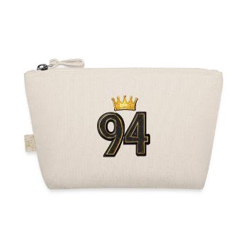 94 Number Crown - Organic Pouch - nature - Front