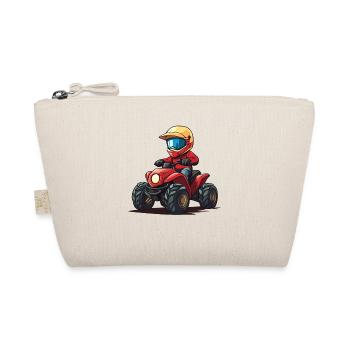 Quad Abenteuer Kindersport - Bio-Täschchen - Natur - Vorne