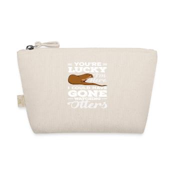 Loutre de mer Jeu de mots Amoureux des loutres - Trousse biologique - nature - Devant