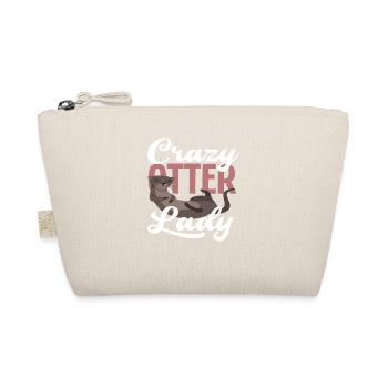 Sea Otter Lady - Organic Pouch - nature - Front