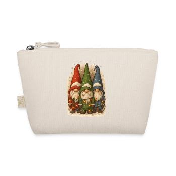 Christmas Gnome Christmas Gnome Christmas - Organic Pouch - nature - Front