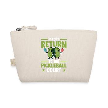 Pickleball Gurken Kombination Dinkball Outfit - Bio-Täschchen - Natur - Vorne
