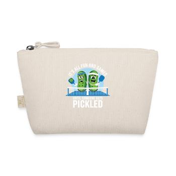 Pickleball Player Pickles Gift Team - Organic Pouch - nature - Front