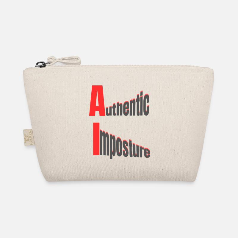 IA – Imposture authentique – Design graphique fort Trousse biologique