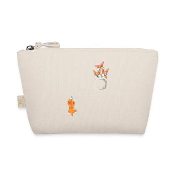 Chemise drôle de corgi style seau à poches - Trousse biologique - nature - Devant