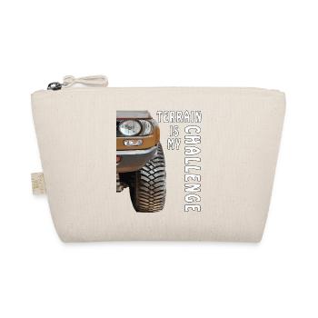 AUTO TERRAIN IS MY CHALLENGE - Organic Pouch - nature - Front