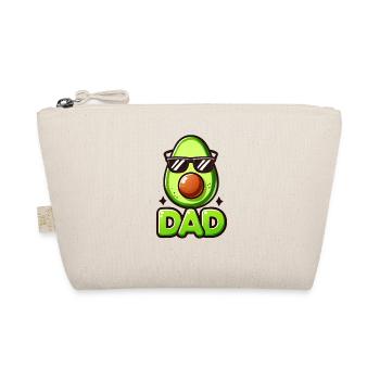 Avocado Dad Cartoon Sonnenbrille - Bio-Täschchen - Natur - Vorne