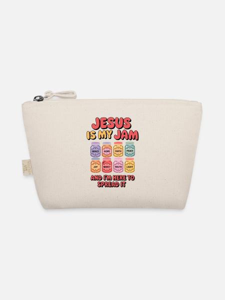 Jesus Ist Mein Ding Und Ich Verbreite Es - Bio-Täschchen - Natur