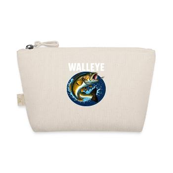 Motif de poisson sauté de doré jaune - Trousse biologique - nature - Devant