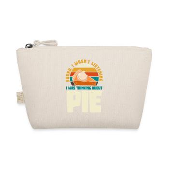 Pie Thinker Meme: I Think of Cake - Organic Pouch - nature - Front