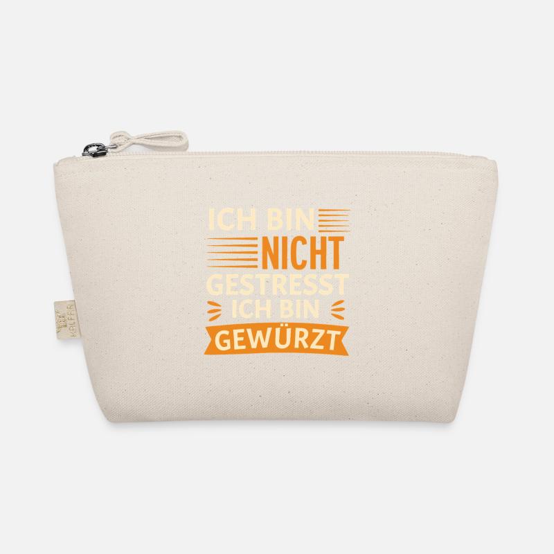 Ich bin nicht gestresst, ich bin gewürzt Bio-Täschchen