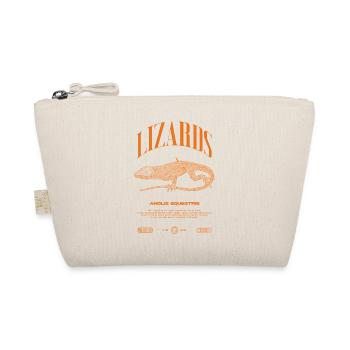 Cuban Knight Anole Reptile Keeper Lizard - Organic Pouch - nature - Front