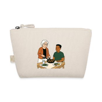 Grand-mère Karin avec son petit-fils - Trousse biologique - nature - Devant