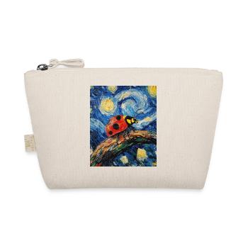 Coccinelle Van Gogh Style Nuit étoilée - Trousse biologique - nature - Devant