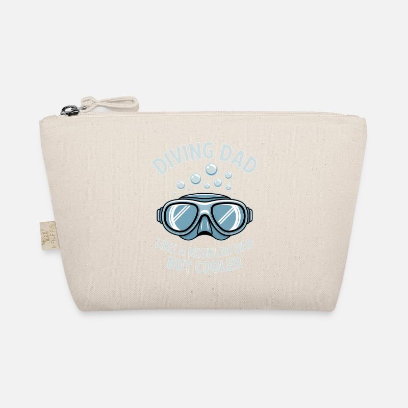 Diving Saying Dad Funny Diving Gift Organic Pouch