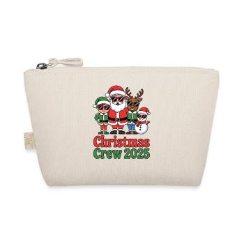 Weihnachts Crew 2025 - Bio-Täschchen - Natur - Vorne