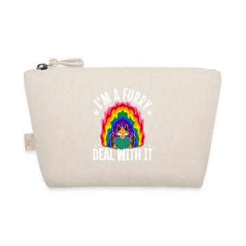 I'm A Furry Deal With It - Organic Pouch - nature - Front