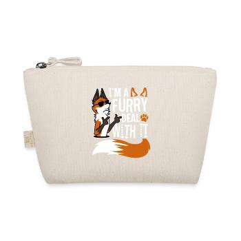 I'm A Furry Deal With It - Organic Pouch - nature - Front