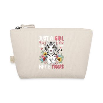 Une seule fille aime les tigres blancs - Trousse biologique - nature - Devant