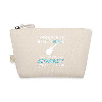 Guitar Saying Band Musical Instrument Electric Guitar - Organic Pouch - nature - Front