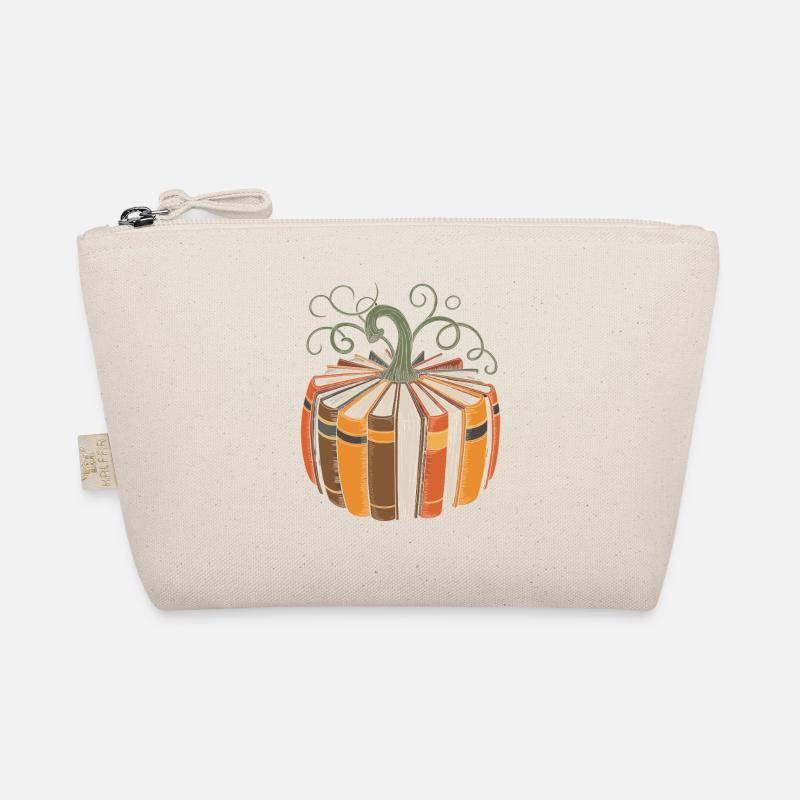 Book Pumpkin for Bookworms Pumpkin Books Organic Pouch