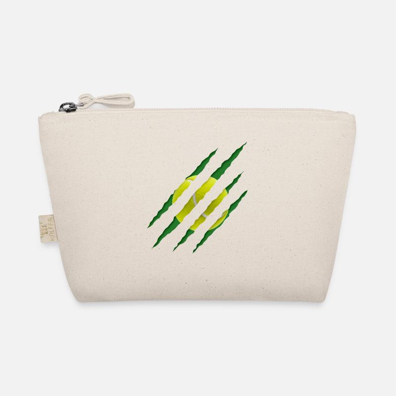 Tennis Ball Scratch Pattern Organic Pouch