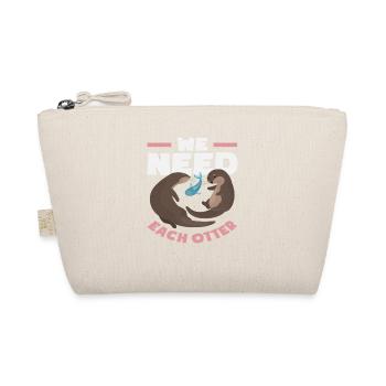 Sea Otter We Need Every Otter - Organic Pouch - nature - Front