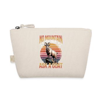 Funny Farm Animal Goat - Organic Pouch - nature - Front