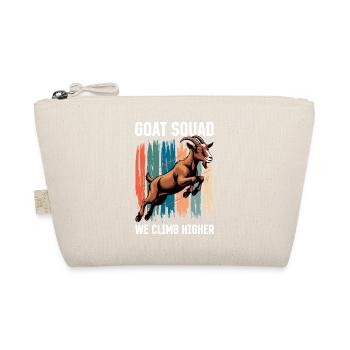 Funny Farm Animal Goat - Organic Pouch - nature - Front