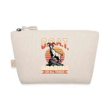 Funny Farm Animal Goat - Organic Pouch - nature - Front