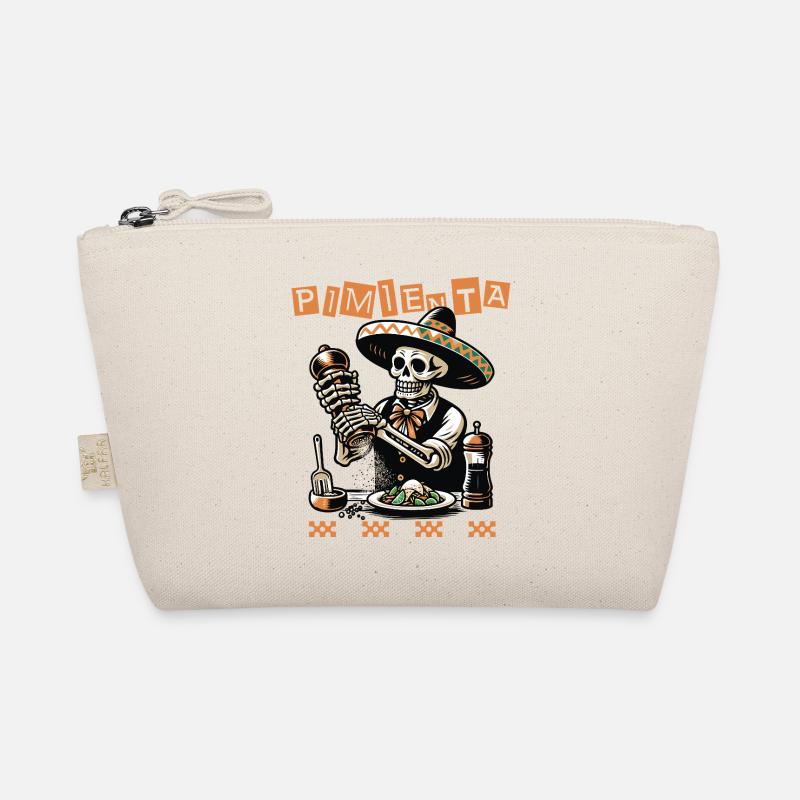 Mariachi Pfeffer Totenkopf Bio-Täschchen