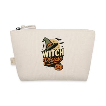 Sorcière s’il vous plaît drôle Halloween costume disant - Trousse biologique - nature - Devant