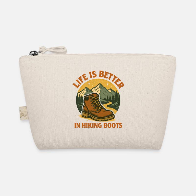 Hiking Boots Hikers Organic Pouch