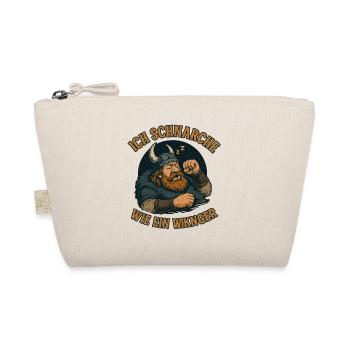 I snore like a Viking - Organic Pouch - nature - Front