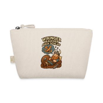 Viking Sleep Dream Dragon Dreams Sleep Shirt - Organic Pouch - nature - Front
