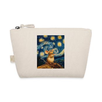 Souris mange du fromage Nuit étoilée à la Van Gogh - Trousse biologique - nature - Devant